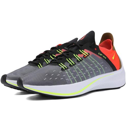 New Nike EXP X14 Black Volt Solar Red Women's AO3170-002
