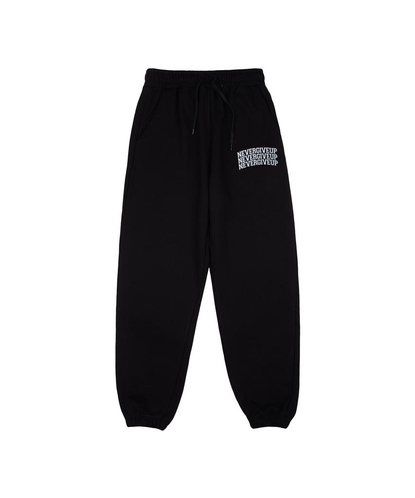 CREAM SODA LAB Lab 3G Never Give Up Training Jogger Pants Black