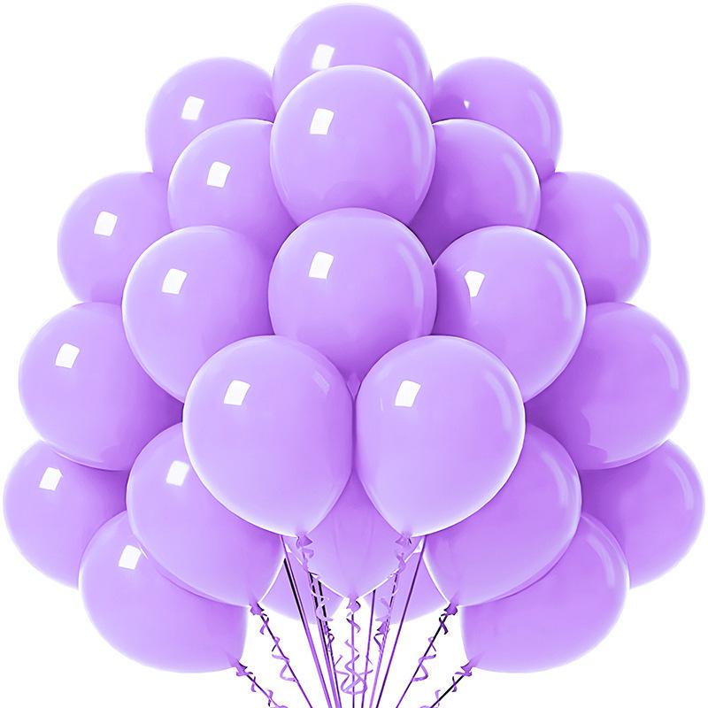 Einfarbiges 10-Zoll-Matte-Latexballon-Set für Kindergeburtstagsdekoration