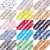 4-8mm Cube Crystal Glass Beads for Jewelry Making Faceted Square Crystal Glass Beads for Bracelet Earring Necklace DIY Craft
