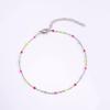 Vibrant Non-Fading Titanium Steel Anklet for Women – Trendy European & American Style