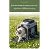 Foldable Pet Carrier Bag for Cats Small Dogs, Breathable Multi-Opening Soft Travel Tote with Padded Base and Safety Leash