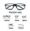 REONAS Blue Light Blocking Glasses for PC and Outdoor Transforms into Sunglasses for Outdoor UV400 Aluminum Magnesium Arms Photochromic,