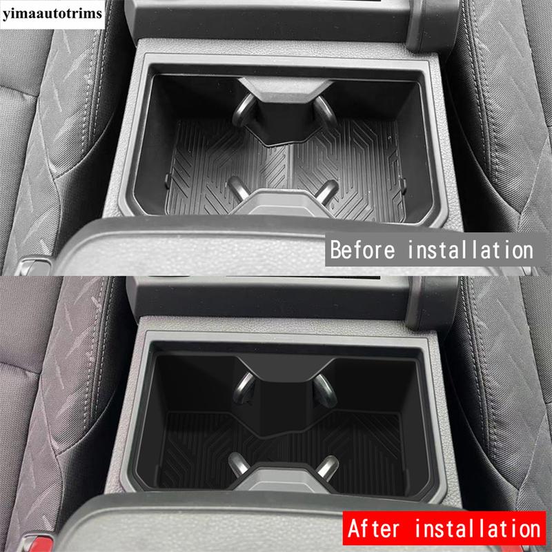 Car Central Control Armrest Storage Box Organizer Stowing Tidying Holder Tray Interior Accessories For Toyota Tacoma 2024 2025