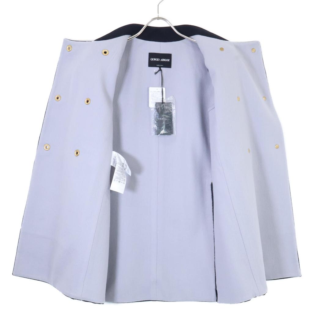 GIORGIO ARMANI [New/Domestic regular/22 year production] 3SHOC09A T03NR Wool Double Jacket 38 NavyUsed