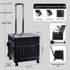 Portable Stair-Climbing Trolley: Folding Cart for Groceries, Camping, and Outdoor Use