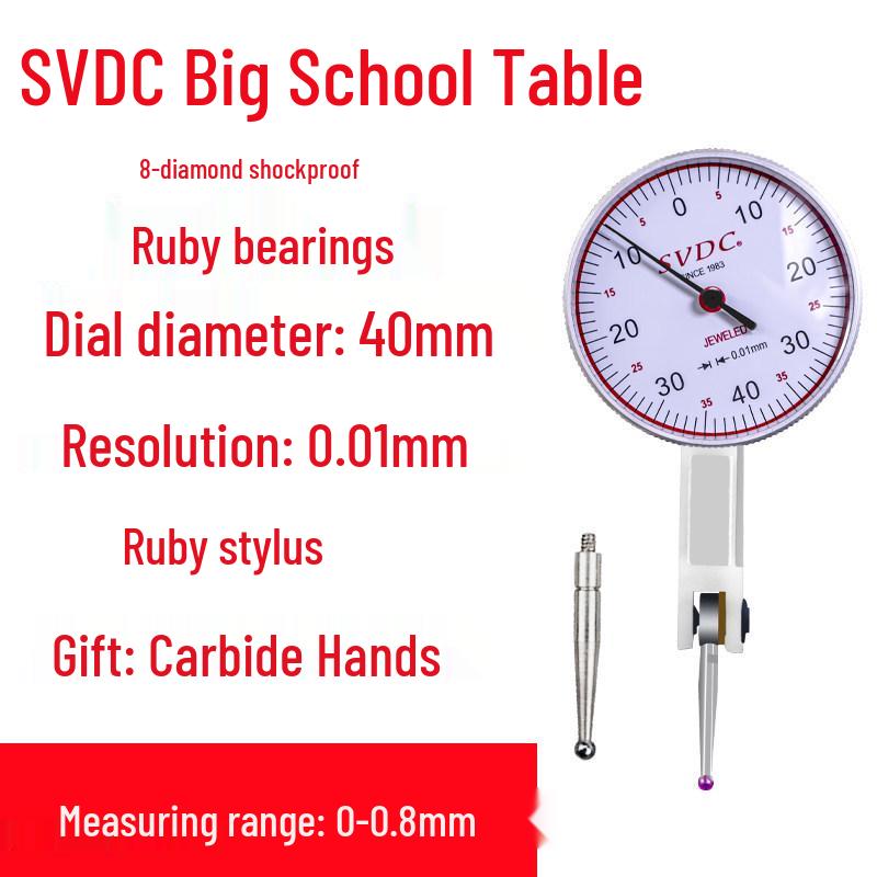Hydraulic Magnetic Dial Indicator Stand with Extended Base for Mechanical and Lever Indicators