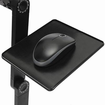 Soporte plegable portátil para computadora portátil, mesa ajustable con extensor de alfombrilla para mouse, accesorios para computadora portátil