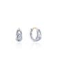 Lloyd Volume Link 10K Gold One-Touch Ring Earrings Lotp3014T