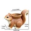 Cartoon Eichhörnchen Harz Blumentopf Schreibtisch Grünpflanzen Dekorationsornament