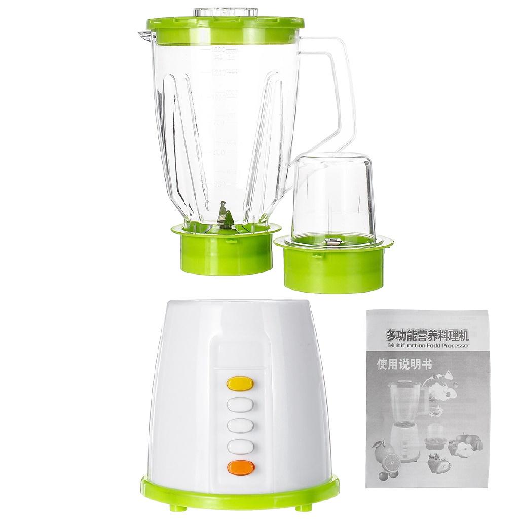 1500ML Nutrition Machine Juice blenders Fruit Juicer Mixer Timer-Blenders Ice-Crusher Food-Processor 18x37x14x16.5cm