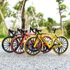 TikTok Alloy Softtail Mountain Bike Model Toy