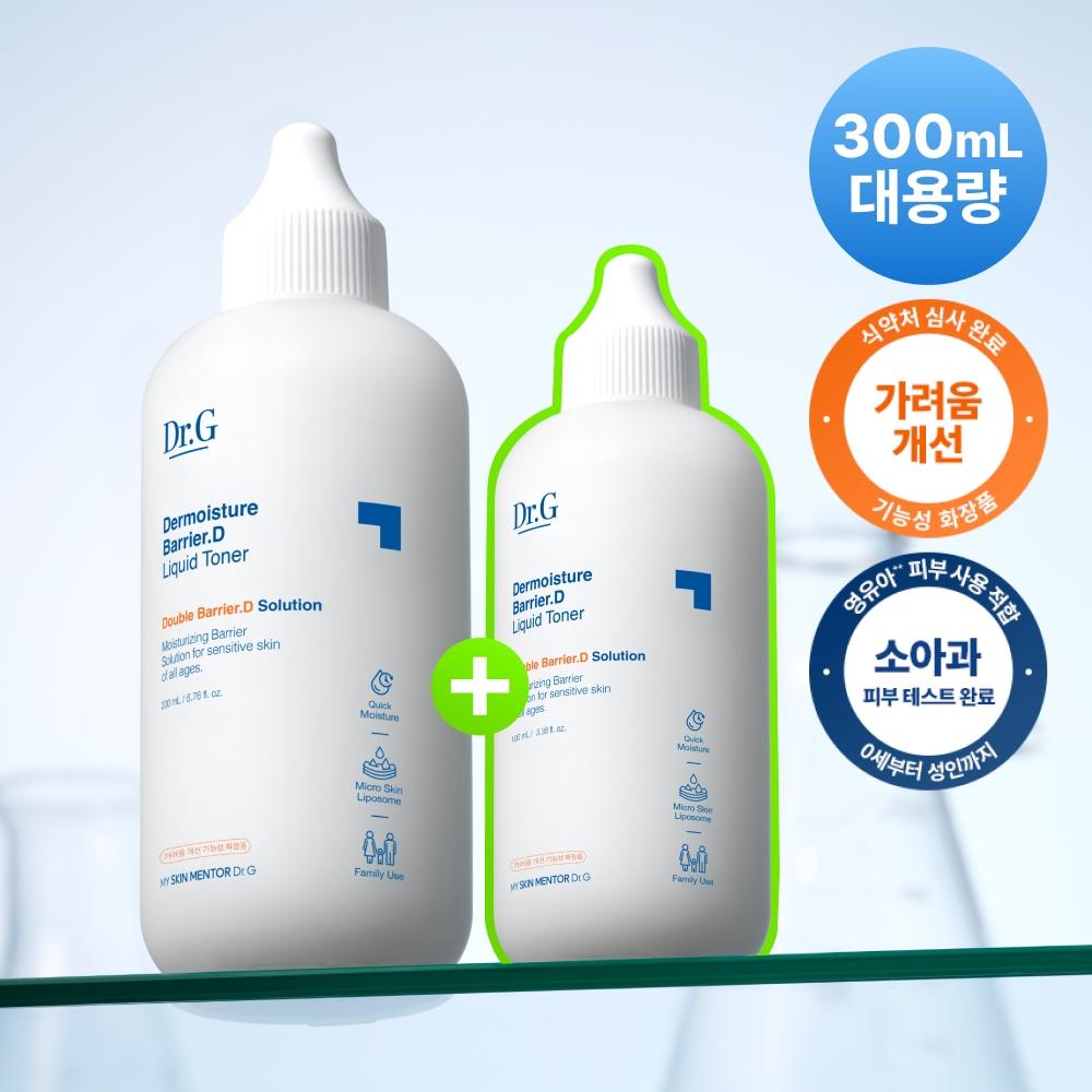 Dr.g [fast Moisturizing] Dr.g The Moisture Barrier D liquiD Toner 200ml Plan  +100ml