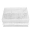 Acrylic Dustproof Storage Box 10 Holes Marble Texture Compartment Eyelash Grafting Accessories Case Eyelash Grafting Display Box