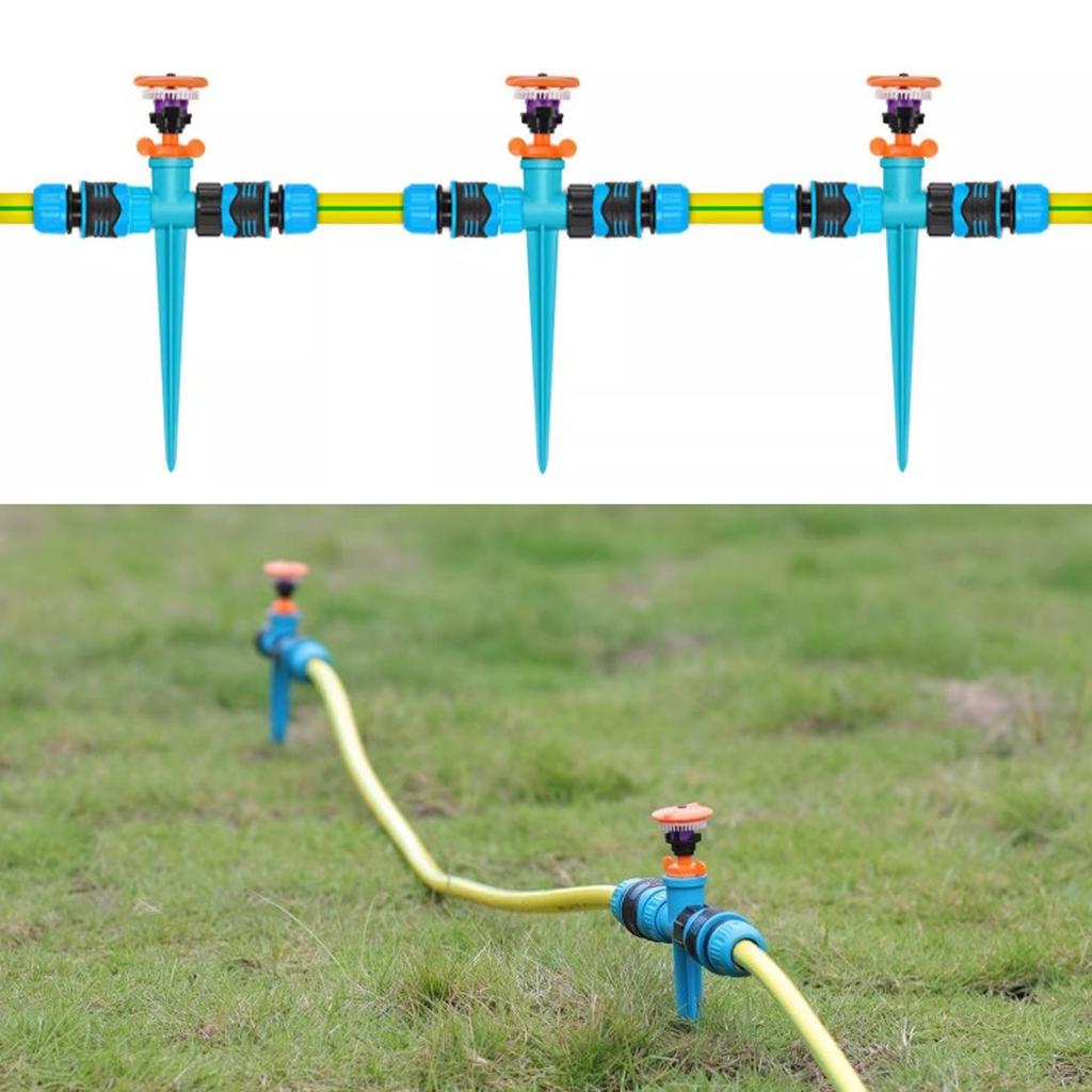 360 Degree Rotating Jet Sprinkler Nozzle 1/2" Male Thread Garden Lawn Farmland Irrigation and Watering Sprinkler Head 1/5/10Pcs