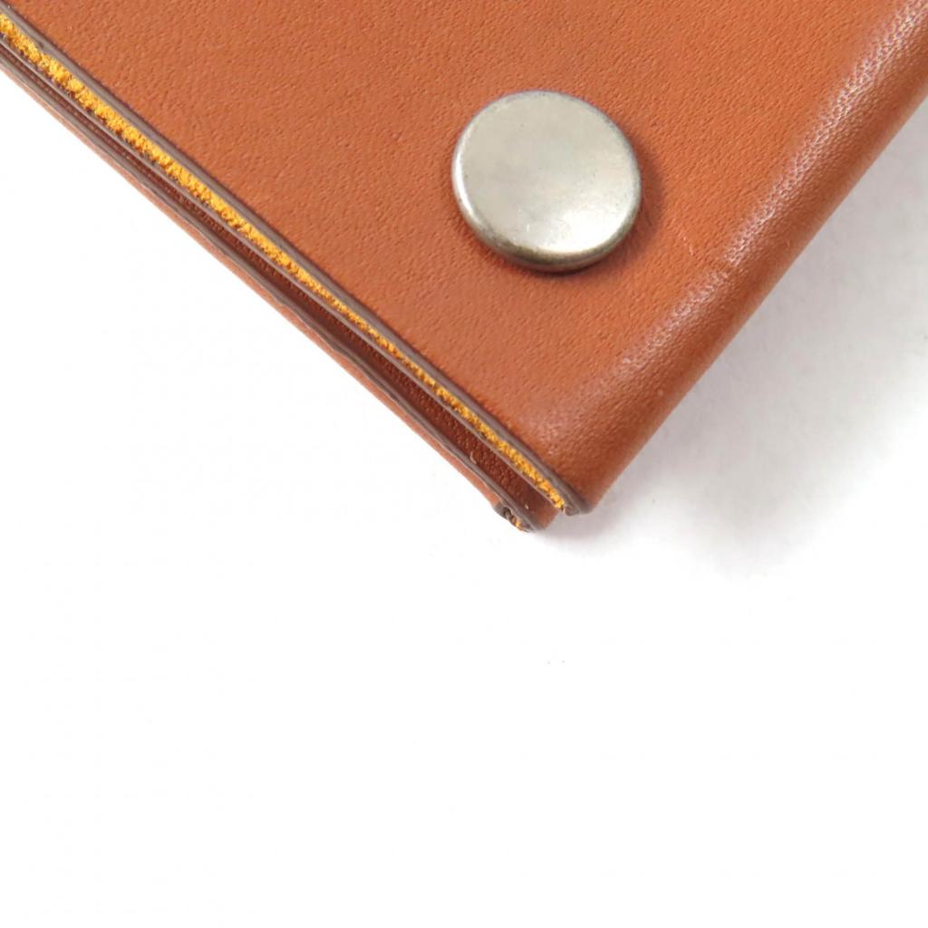 Pristine JIL SANDER Waist Bag RIVET WALLET BELT Rivet Wallet Belt Brown Leather Used