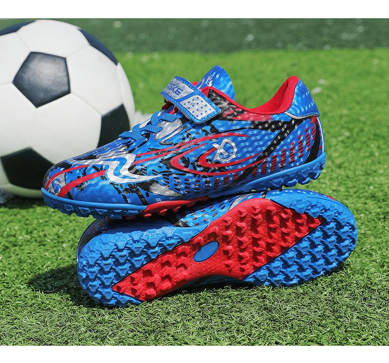 Children'S Football Shoes Men'S And Women'S Outdoor Lawn Non-Slip Football Shoes Long Nails Broken Nails Training Wear-Resistant Sneakers