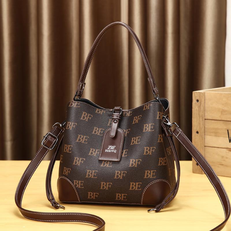 

Сумка-ведро женская 2025 новая ретро на плечо модная сумка-мессенджер женская сумка высокого класса женская сумка