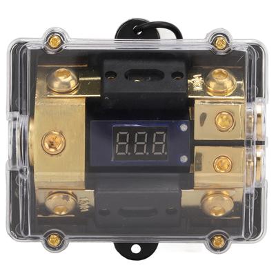 1 in 2 aus Strom-Masse-Verteiler Splitter Kupfer Universal für Auto-Audio 02 Gauge Kabel 100A