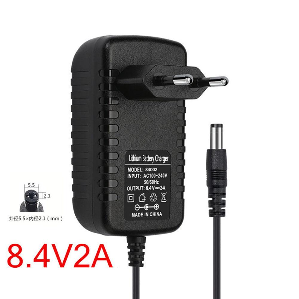 4.2V 8.4V 12.6V 16.8V 21V 2A DC 5.5mm Or 3.5mm Power Adapter Li-ion Red Charging For 1 2 3 4 5 String Lithium Battery Charger