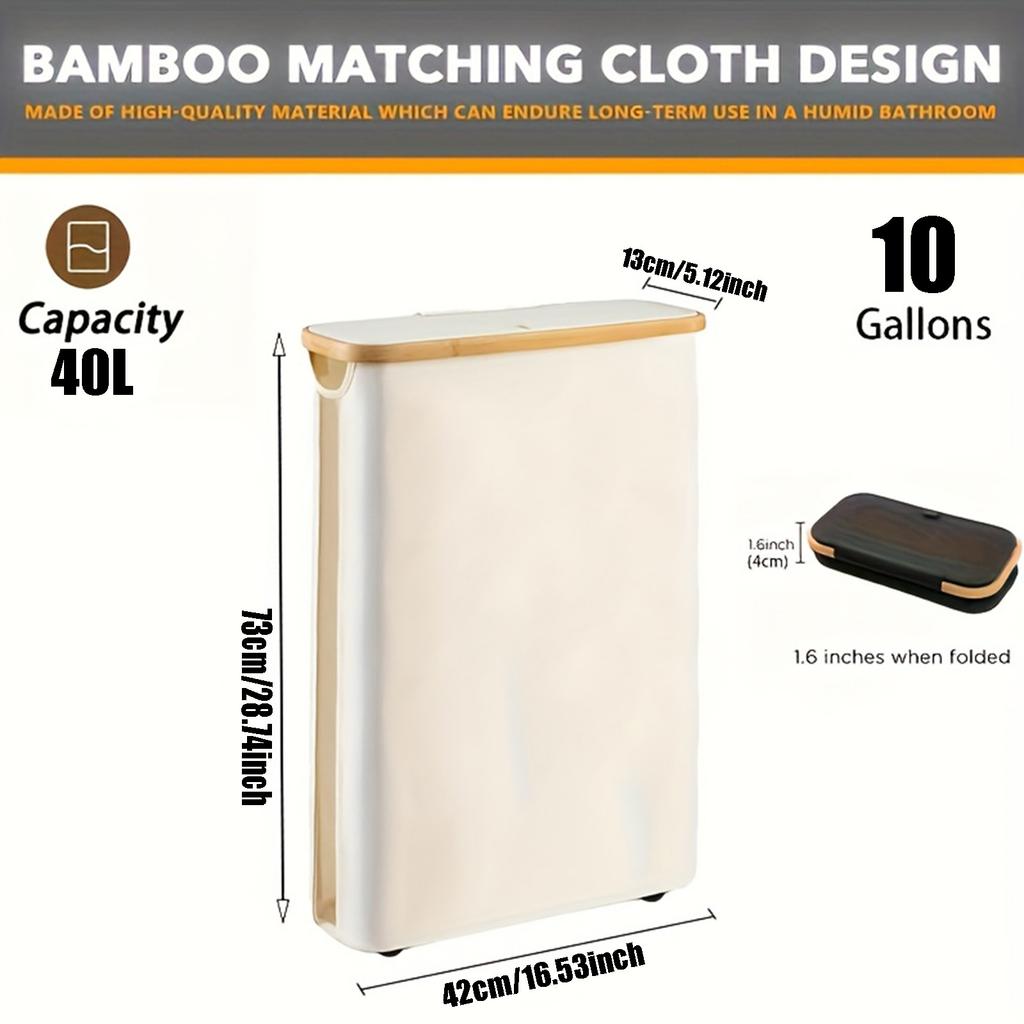 Multifunctional Storage Basket 600D Cationic Laundry Basket with Cover Foldable Toilet Paper Roll Storage Organizer Bag