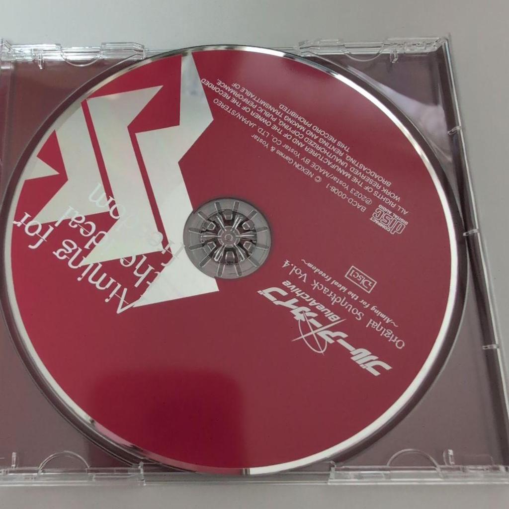 Blue Archive Original Soundtrack Vol.1〜4 Blue Archive Original