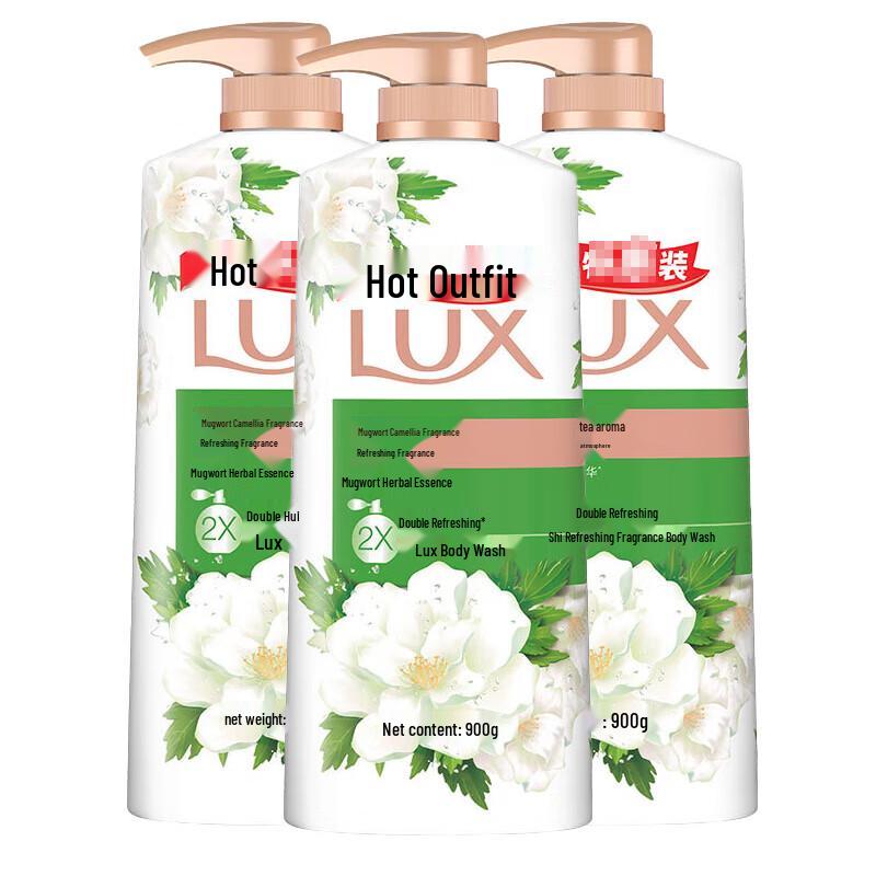 

LUX Refreshing Mugwort Camellia Shower Gel Twin Pack