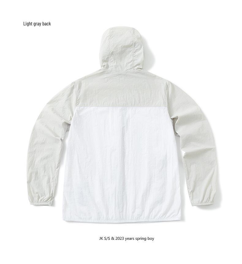 Lightweight Breathable Sun Protection Jacket - Summer Thin Hooded Outdoor Travel Wear for Couples