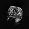 Dropshipping Men's Calvarium Skull Ring Gothic 316L Stainless Steel Biker Ring Motorcycle Band Jewellery Party Gift OSR734