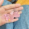 Cartoon Leuchtender Stern Rosa Schwein Schlüsselanhänger Anhänger Für Frauen Mädchen Kawaii Anhänger Rucksack Hängende Ornamente Kinder Geschenke