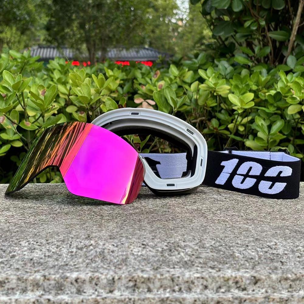 New Magnetic Ski Goggles Quick-Change Anti-fog UV400 Snowboard Goggles Professional Double Layer Lens Ski Eyewear For Men Women