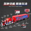 1:24 Peterbilt 389 American Heavy-duty Truck Alloy Model Car Diecast Vehicle Sound Light Gift Collectible Display