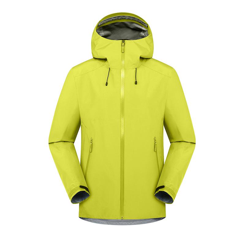 Unisex Windproof Hooded Softshell Windbreaker - Lightweight Outdoor Jacket for Spring & Autumn