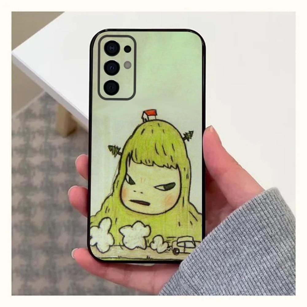 

Yoshitomo Nara Art Phone Case For Samsung S24,S21,S22,S23,S30,Ultra,S20,Plus,Fe,Lite,Note,10,9,5G Black Soft Cover Samsung S225G