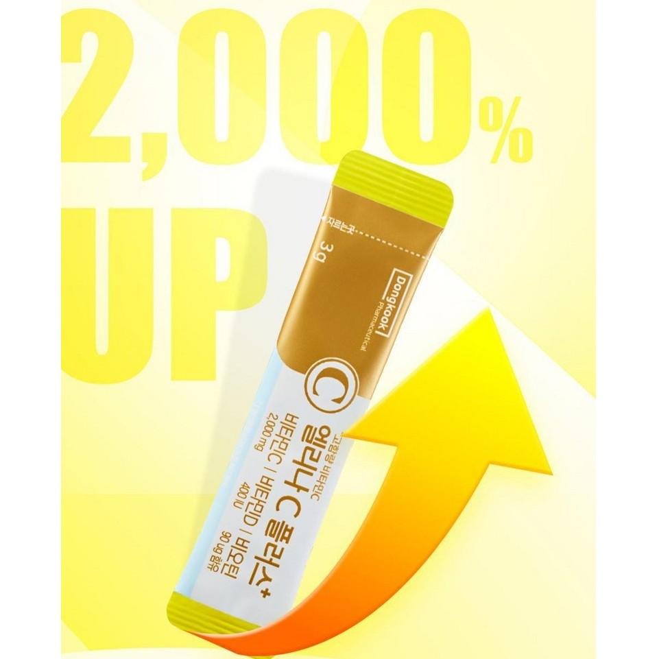 Dongkook Pharmaceutical Elina C Plus High-Concentration Premium Pharmacy Vitamin C Vitamin D3 Biotin