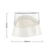 Portable Hamster Bathroom Hamster Sand Bath Container Small Pet Bathtub Sauna Toilet Washroom Hamster Bathroom Box