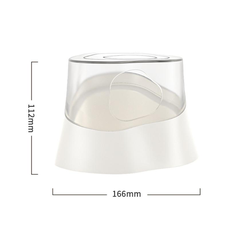 Portable Hamster Bathroom Hamster Sand Bath Container Small Pet Bathtub Sauna Toilet Washroom Hamster Bathroom Box