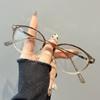 Stylish Oval Cat Eye Gradient Frame Presbyopia Glasses, Anti-Blue Light Reading Eyeglasses for Women, Diopters 0 To +4.0