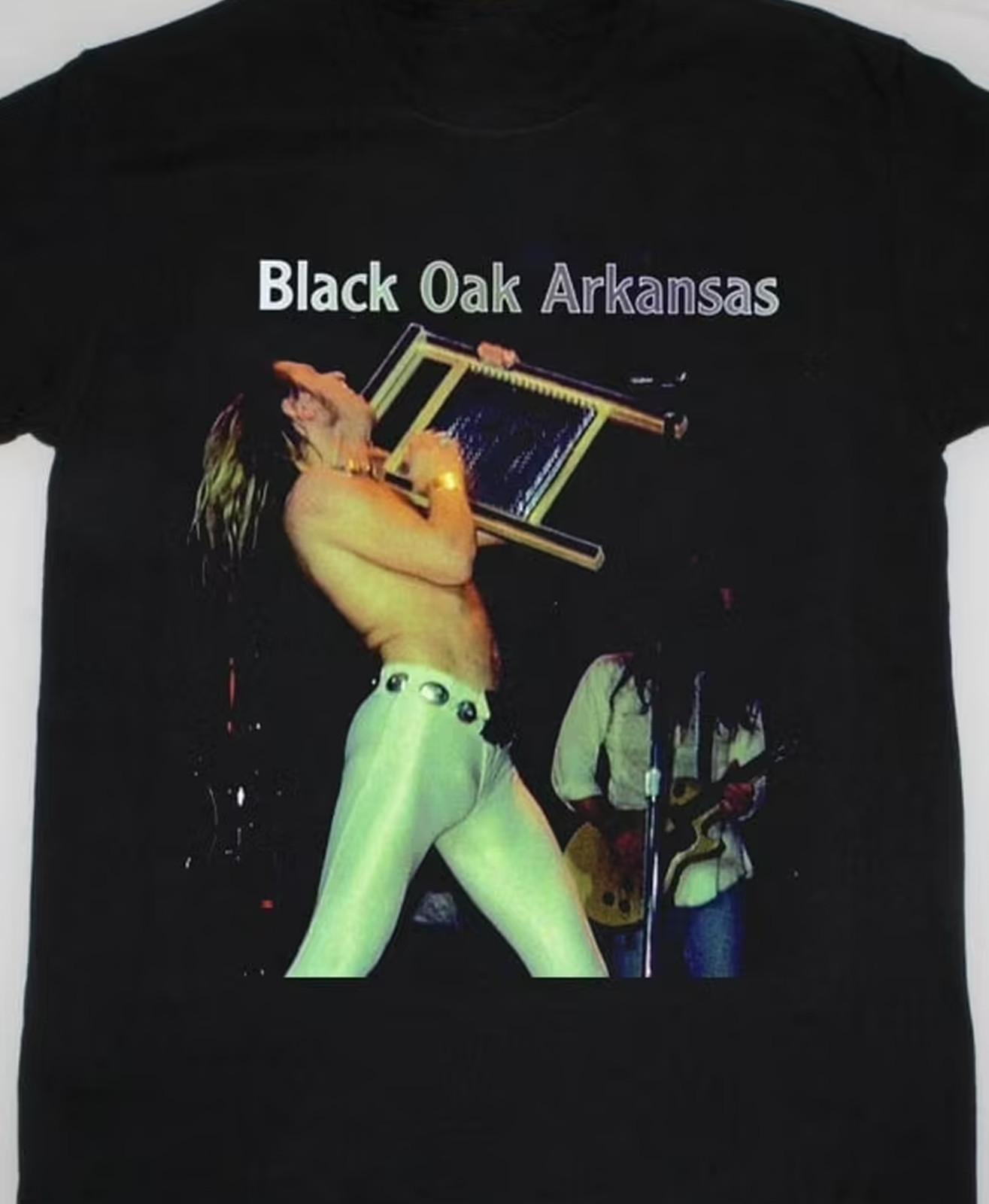 Black Oak Arkansas BAND concert black Unisex tee All sizes XA501 XXL