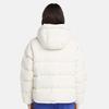 Timberland Solid Color Outdoor Casual Warm Water-Resistant Down Jacket With Hood Women Jacket Smoke-White A6HHH-V04