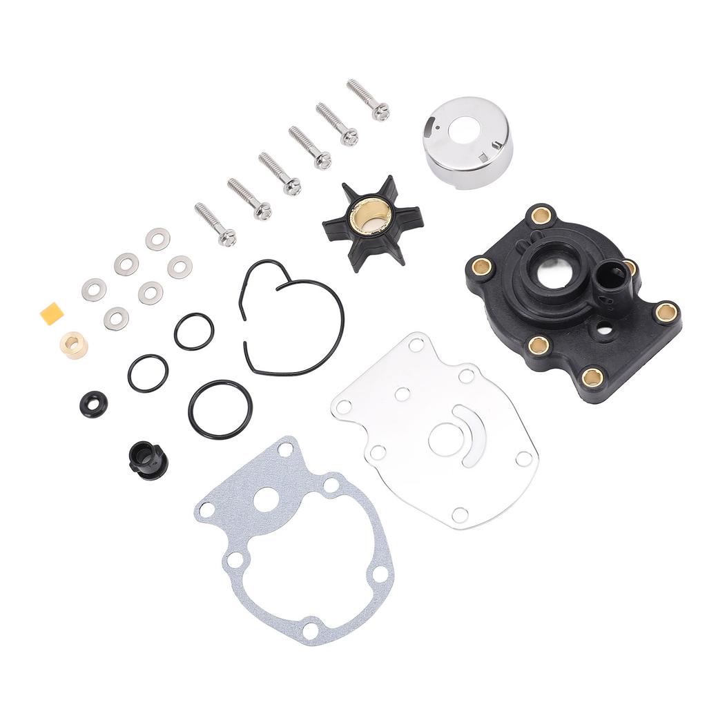 Outboard Water Pump Impeller Kit With Housing Optimal Performance Long Lasting 393630 for 20 25 30 35 HP Marine Engine