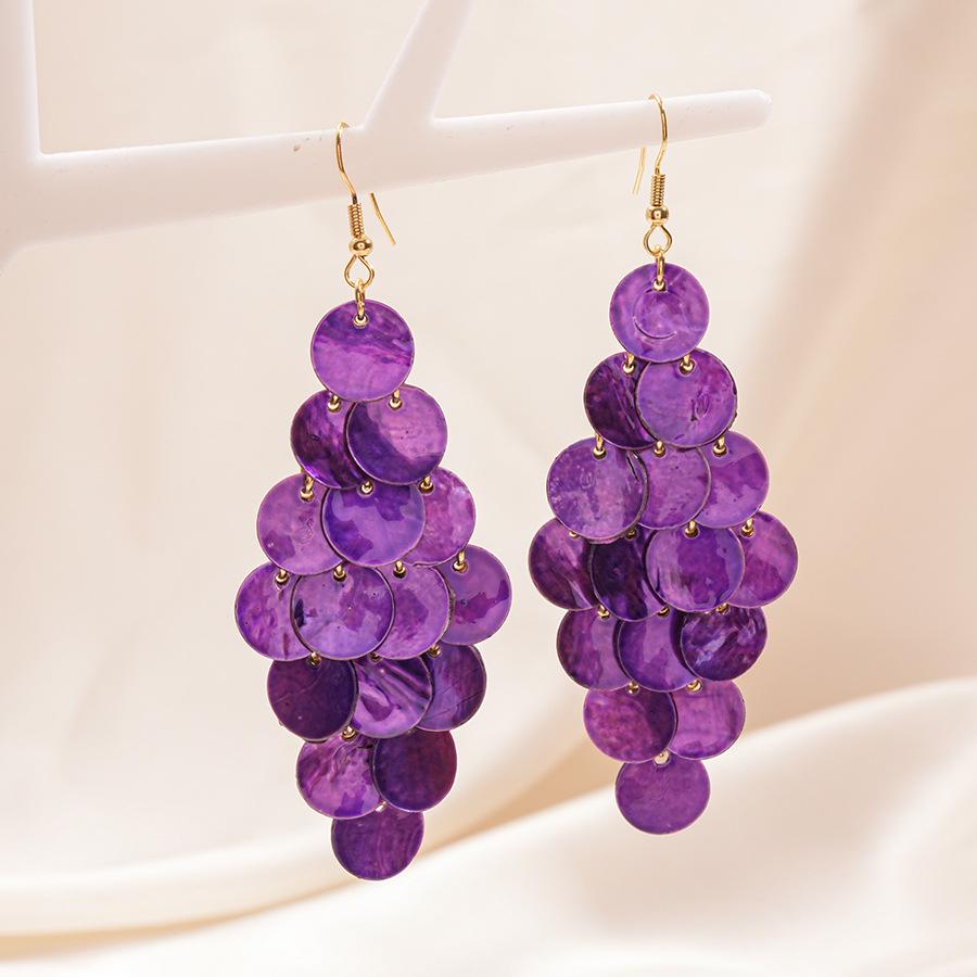 Luxuriöse Rote Blume Quastenohrringe: Stilvolle, Hochwertige Statement-Ohrstecker für Damen