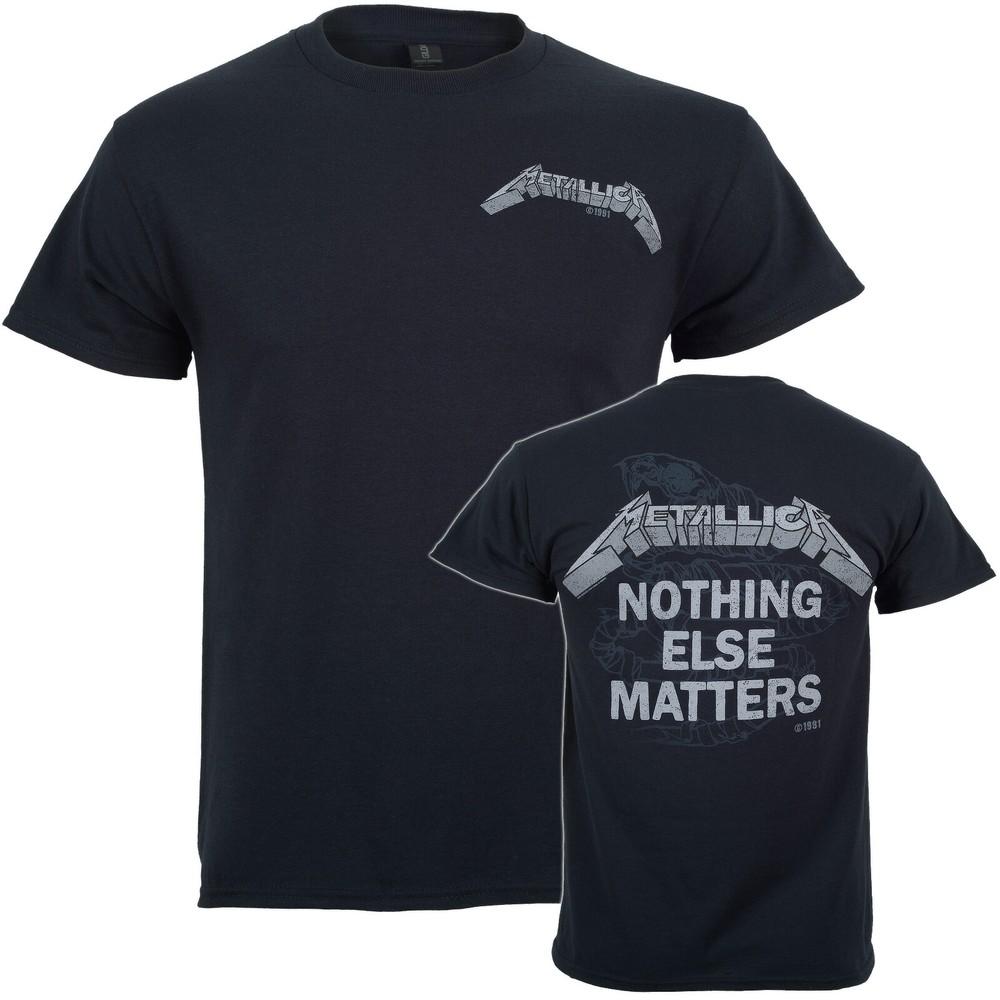 

Футболка Metallica Nothing Else Matters Черная Официальная Новая 3XL
