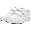 Puma Evolve Court V Comfortable Versatile Slip Resistant Durable Low Top Kids Skate Shoes Kids Sneakers White Platinum 404315-10