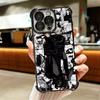 Anime Geto Suguru JUJUSU Soft Phone Case For iPhone 15 16 17 Air 14 Pro Max 16E Plus 13 12 Mini Plating Anti-Fall Fundas