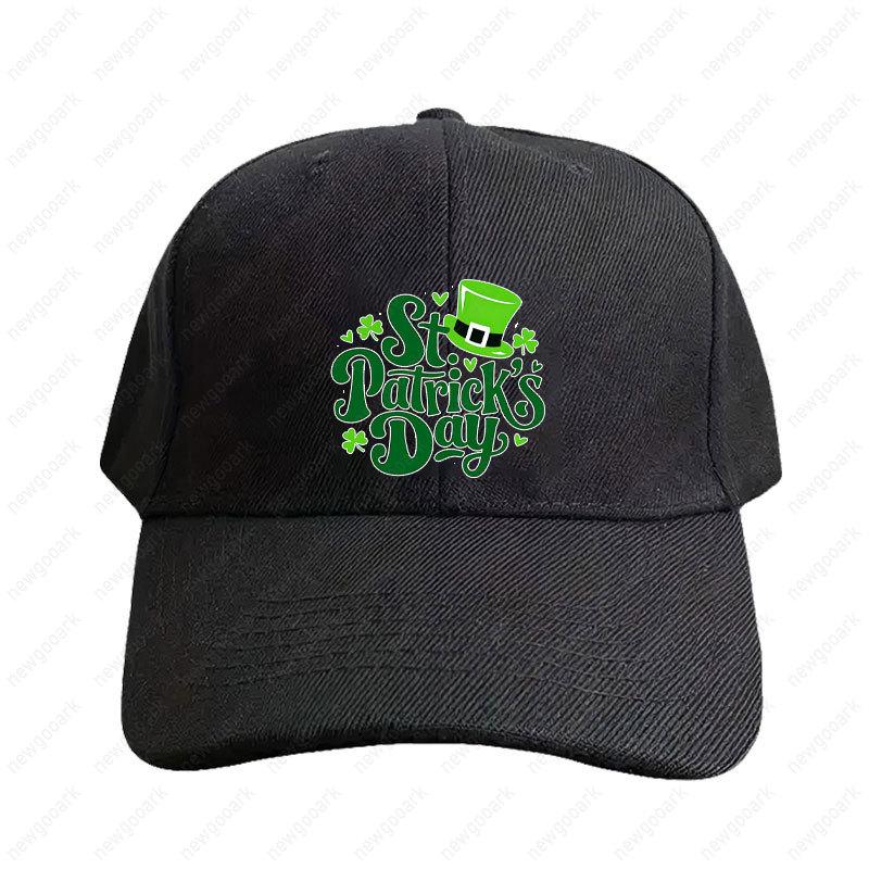 

3.17 St Patricks Day Green Adult Hat Cap Summer Women Unisex Peaked Hat Fashion Casual Adjustable Printed Baseball Caps Trucker Cap Adjustable
