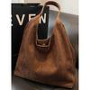 2025 New Women's Tote Bag Autumn Winter Single Shoulder Underarm Bag Large Capacity Fashion Melad Commuter Bag
