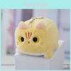 Adorable Plush Cat Keychain Soft Pp Cotton Stuffed Animal Doll Bag Charm