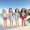 Coffret Zoé à la plage - COROLLE GIRLS - Poupée mannequin - 5 accessoires - 28 cm - Dès 4 ans