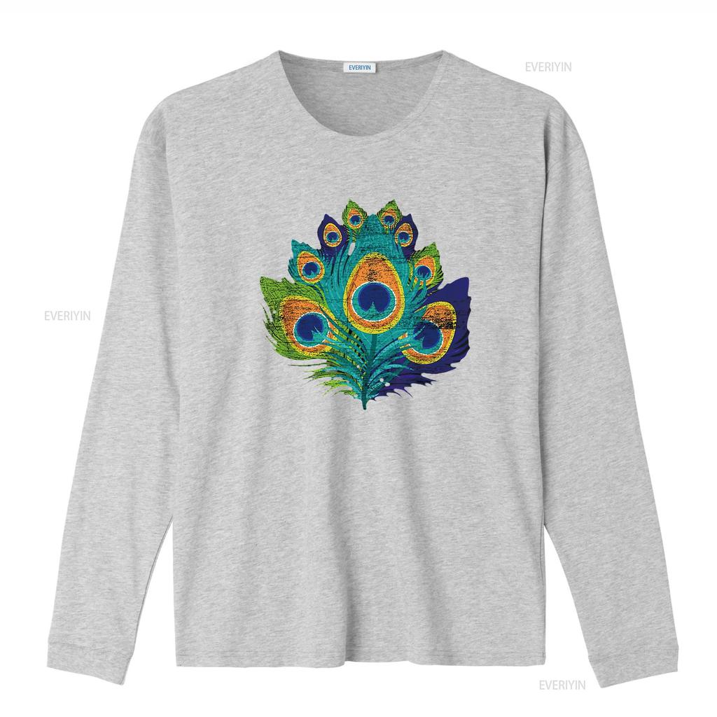 Womens Tropic Bird Feathers Zoo Animal Peacock T Shirt vintage Washed graphic Casual designer clothes Stretched